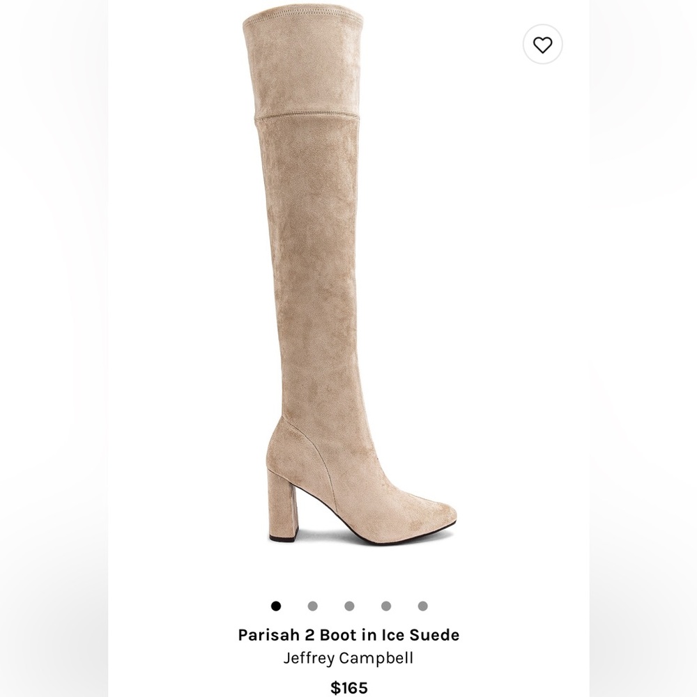 Jeffrey  Campbell Suede Boots (new)
